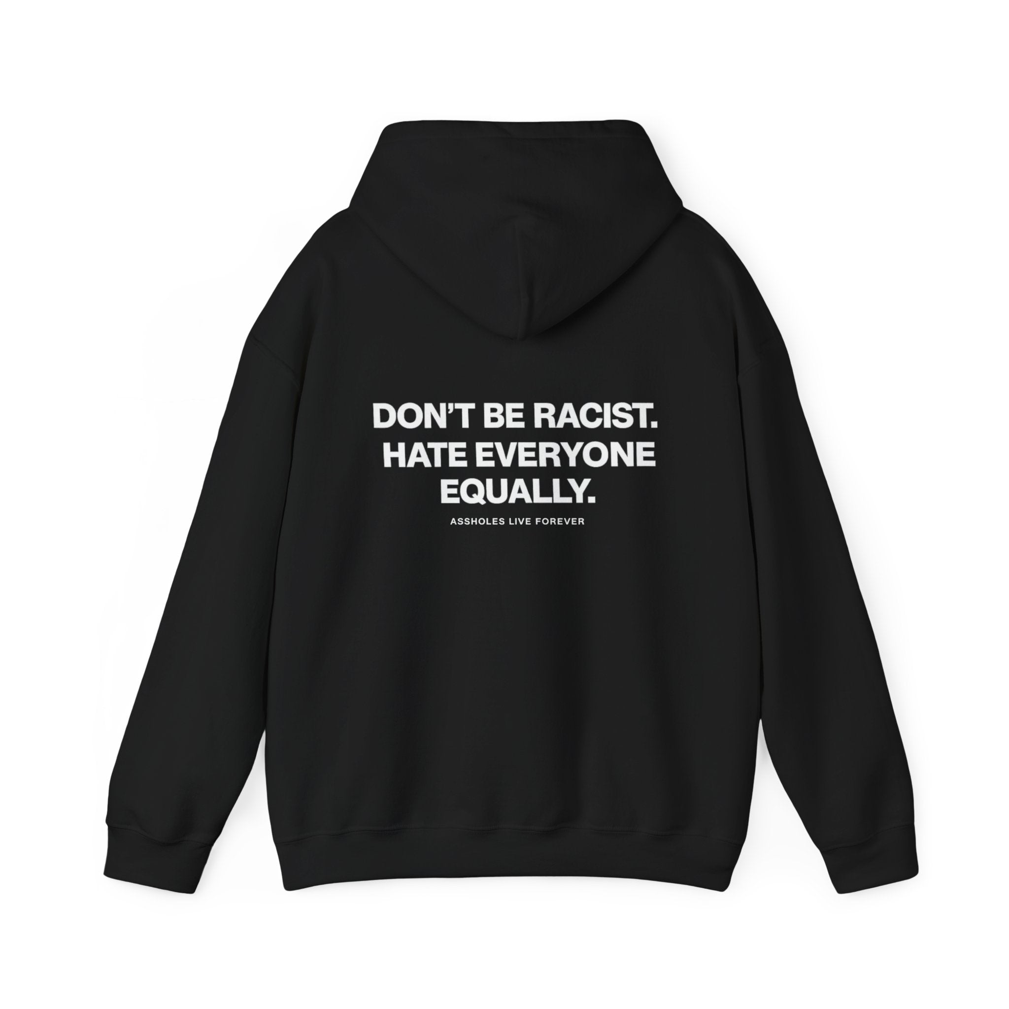 Don't Be Racist, Hate Everyone Equally Hoodie