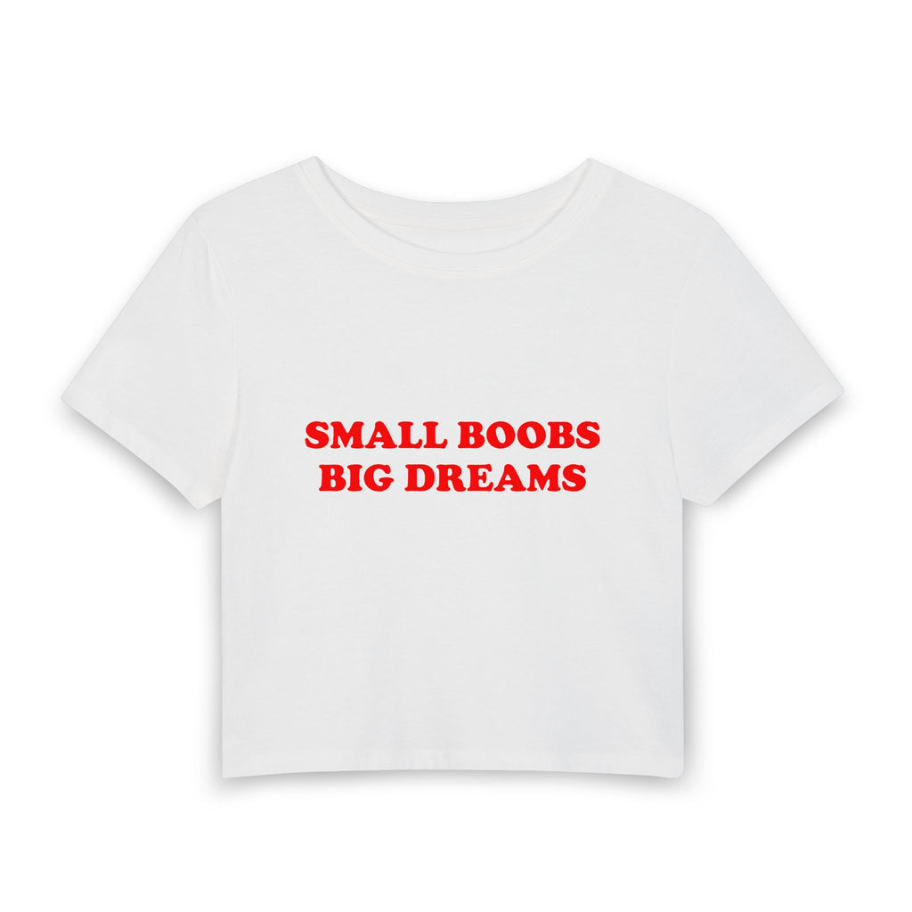 Small Boobs Big Dreams Baby Tee