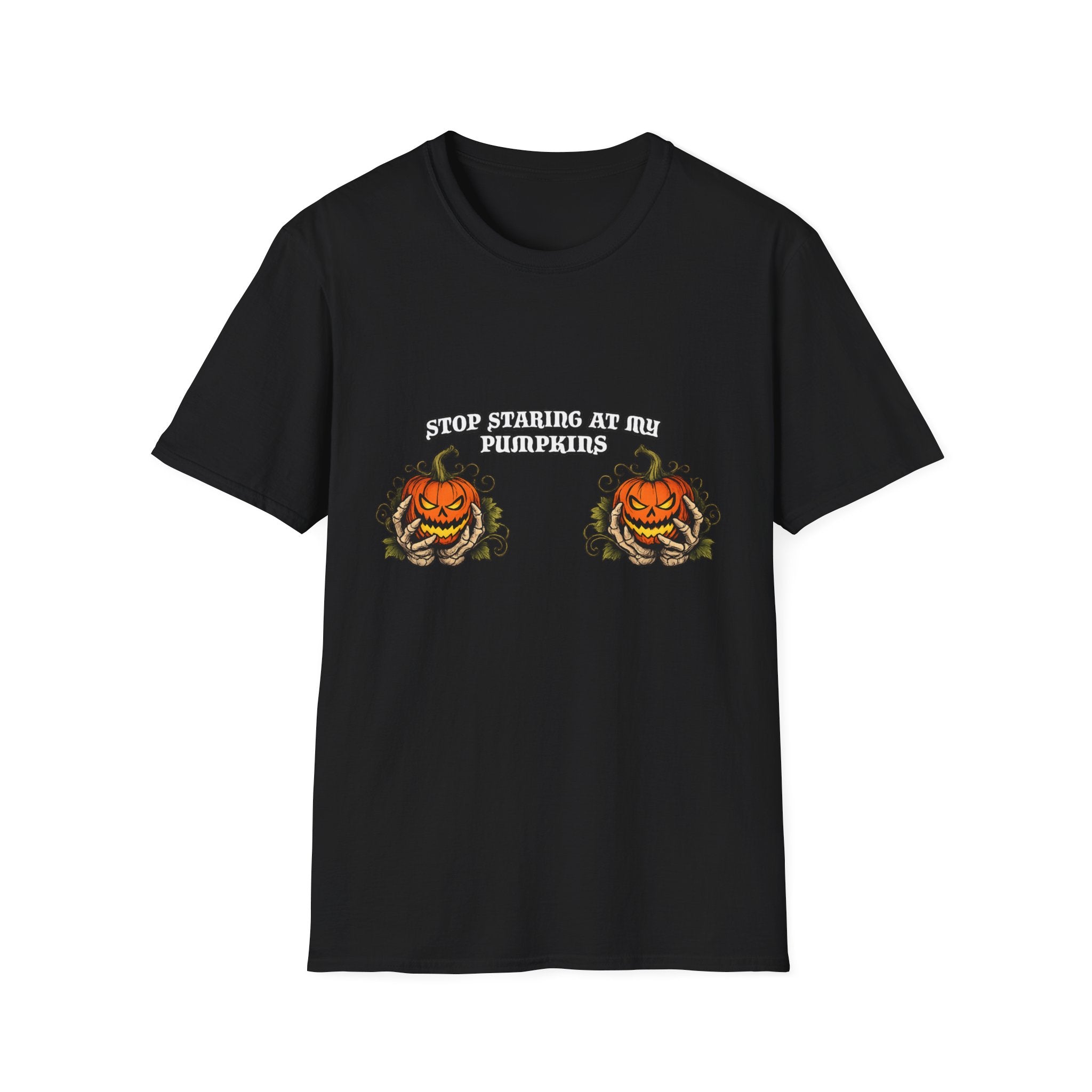Stop Staring At My Pumpkins Tee