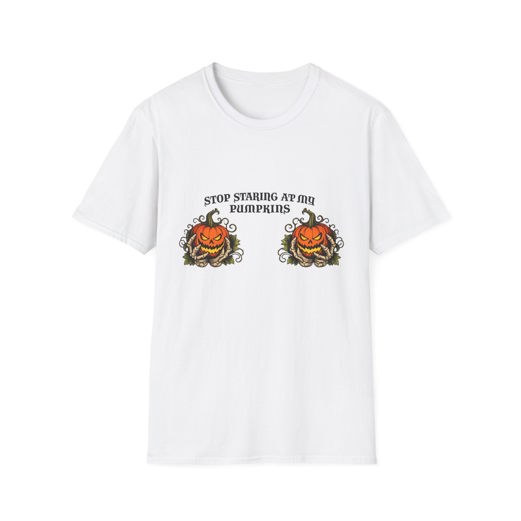 Stop Staring At My Pumpkins Tee