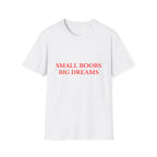Small Boobs Big Dreams Tee