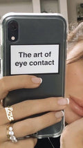 The Art Of Eye Contact Phone Case