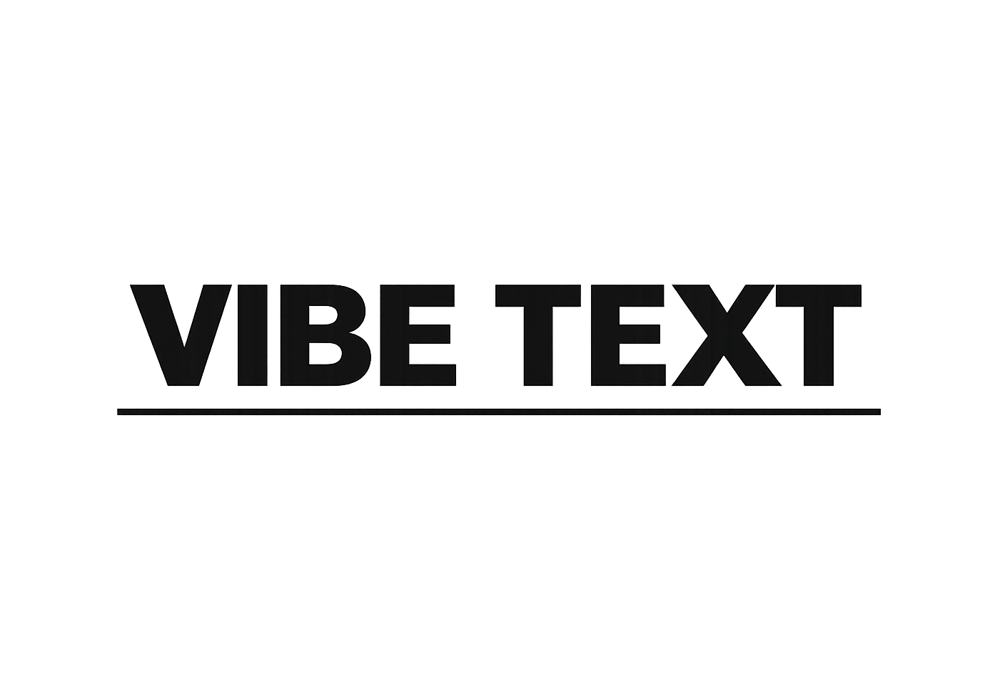 VIBE TEXT