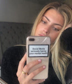 Social Media Seriously Harms Your Mental Health Phone Case